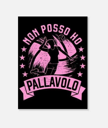 Stampa Non posso ho Pallavolo Beach Volley