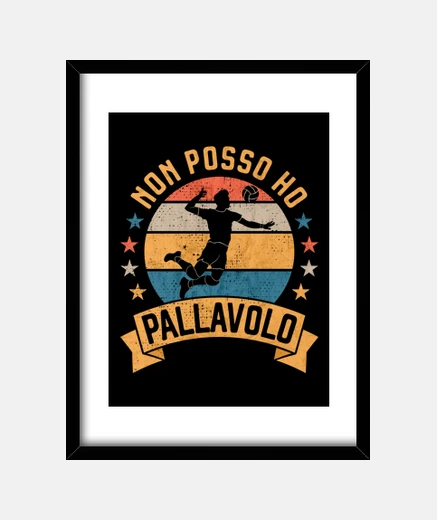 Quadro Non posso ho Pallavolo Beach Volley