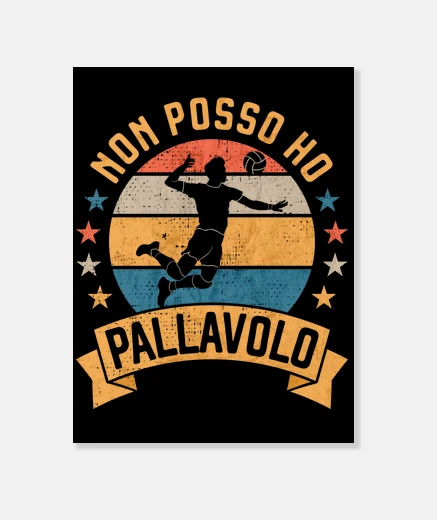 Stampa Non posso ho Pallavolo Beach Volley