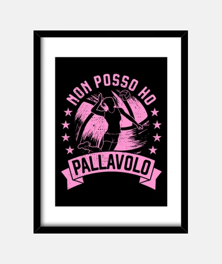 Quadro Non posso ho Pallavolo Beach Volley