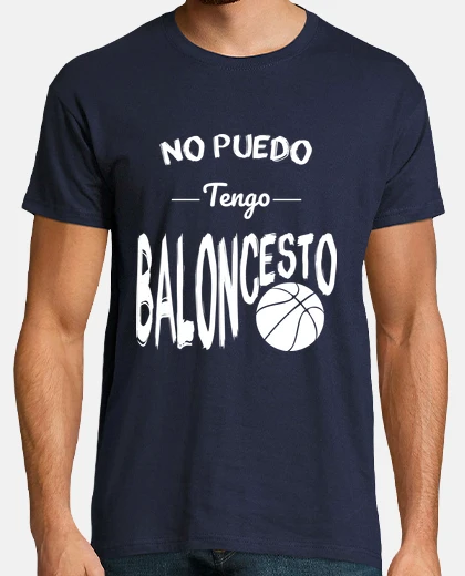 T-shirt Non posso ho un cesto palla
