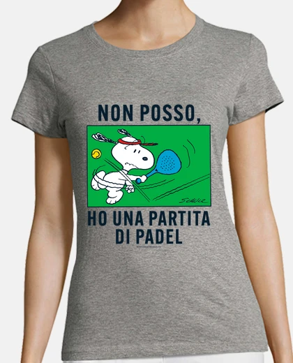 T-shirt Non Posso ho una partita di padel