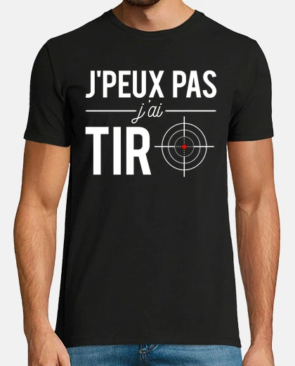 T-shirt Non posso sparare all39umorismo da cacc