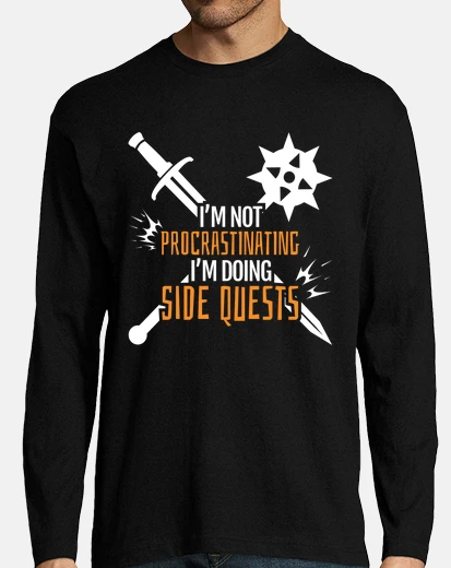 T-shirt non procrastinatig sto facendo lato