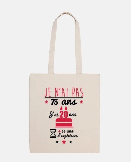Borsa non regalo di anniversario di 75 anni