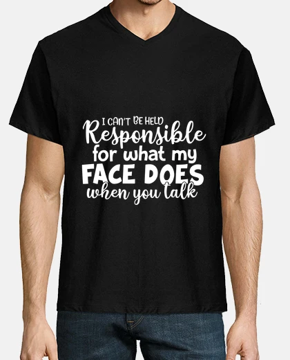 T-shirt non responsabile di quello che fa la mi