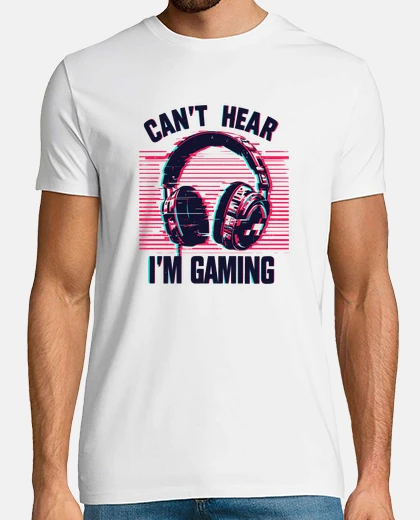T-shirt non riesco a sentire che sto giocando