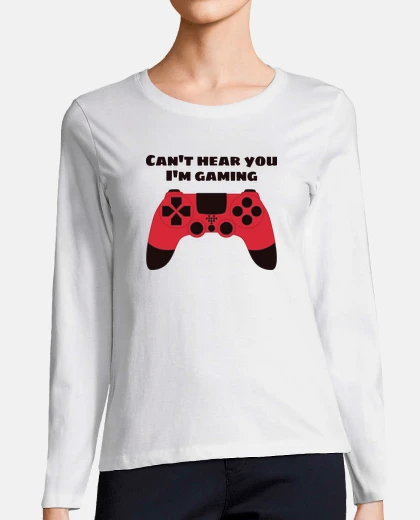 T-shirt non riesco a sentirti mentre giochi a u
