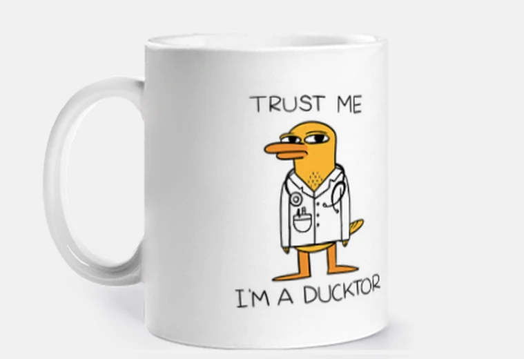 Tazza Non rust  sono un duck