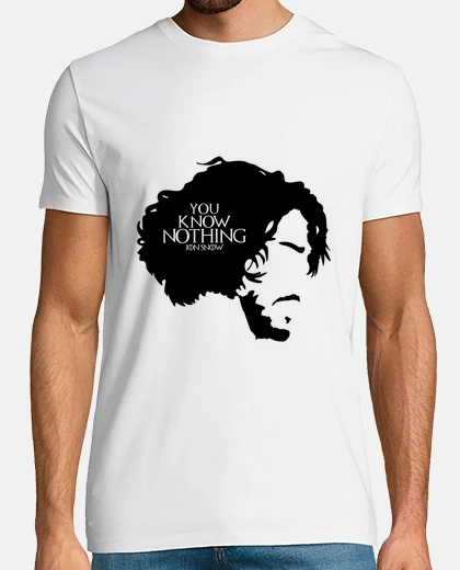 T-shirt non sanno nulla jon snow