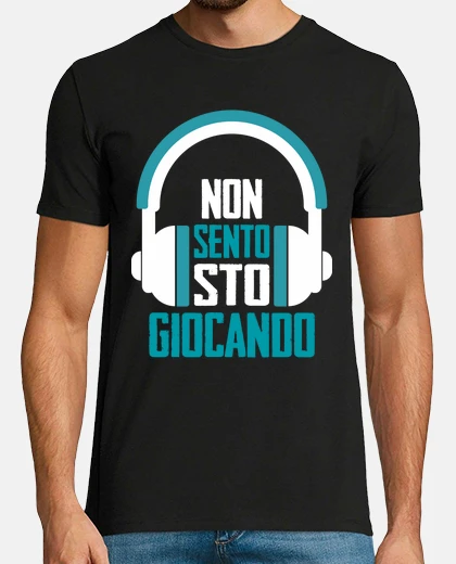 T-shirt Non Sento Sto Giocando Gamer