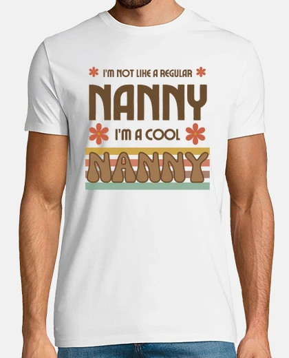 T-shirt non sono come una tata normale, sono una tata simpatica