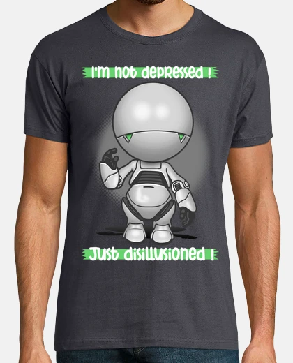 T-shirt Non sono depresso