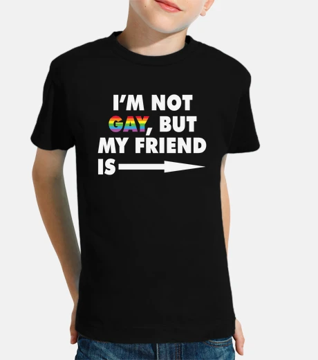 Abbigliamento non sono gay ma il mio amico è regali l
