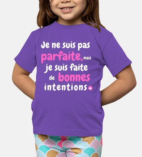 Abbigliamento Non sono perfetto ma sono fatto di buon