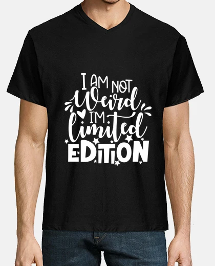 T-shirt non sono strano sono in edizione limita