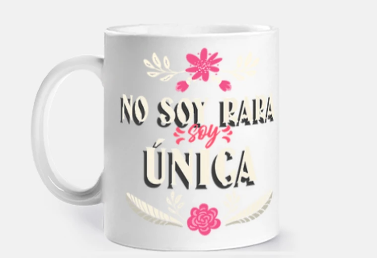 Tazza Non sono strano sono unico