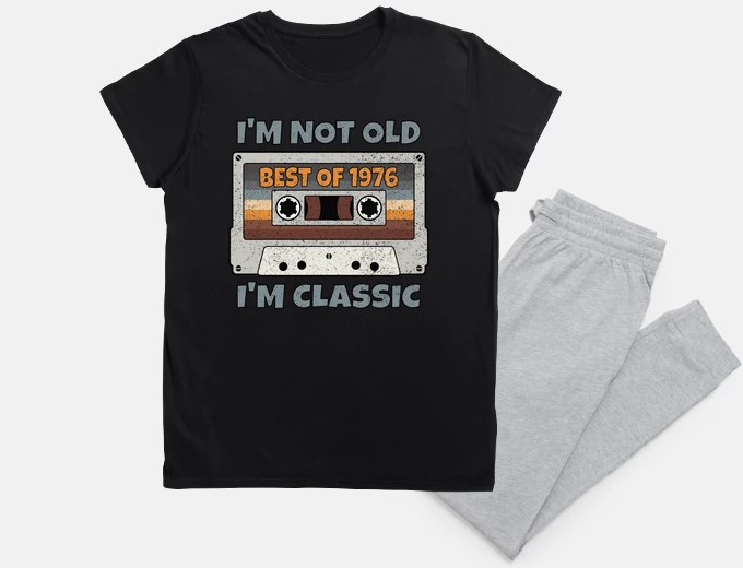 Pigiama non sono vecchio sono classico meglio d