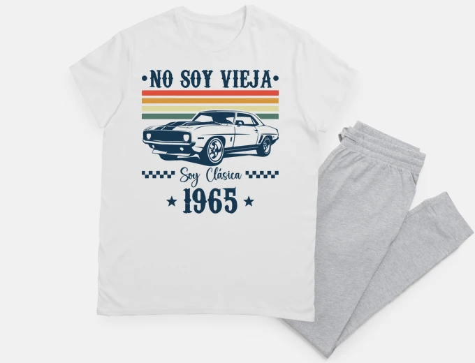 Pigiama Non sono vecchio sono clesico anno 1965
