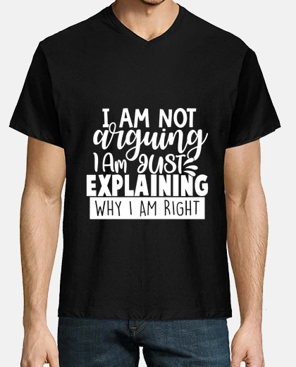 T-shirt non sto discutendo sto solo spiegando