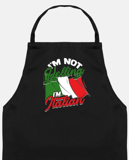 non sto urlando sono italiano pasta ita