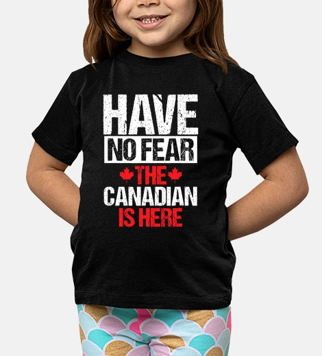 Abbigliamento non temere che il canadese sia qui