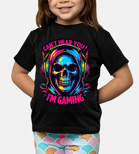 Abbigliamento non ti sento sto giocando a cool skull