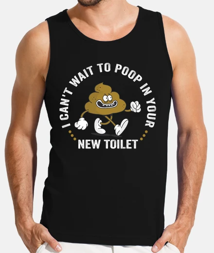T-shirt non vedo l39ora di fare la cacca nel tu