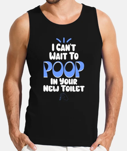 T-shirt non vedo l39ora di fare la cacca nel tu