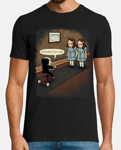 T-shirt non you vuole giocare un gioco?