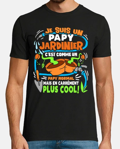 T-shirt nonno giardinaggio giardinosauro nonno 