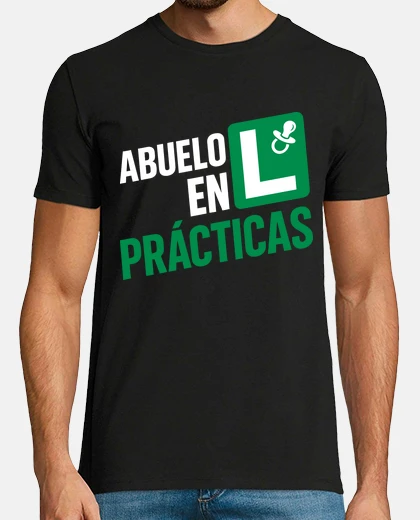 T-shirt nonno in formazione nonne per los prima