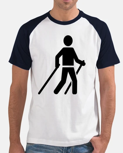 Tee-shirt nordic logo de marche