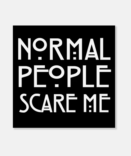 Lienzo Normal People White