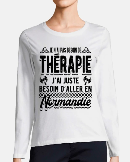 Tee-shirt Normand Humour Normande Normandie
