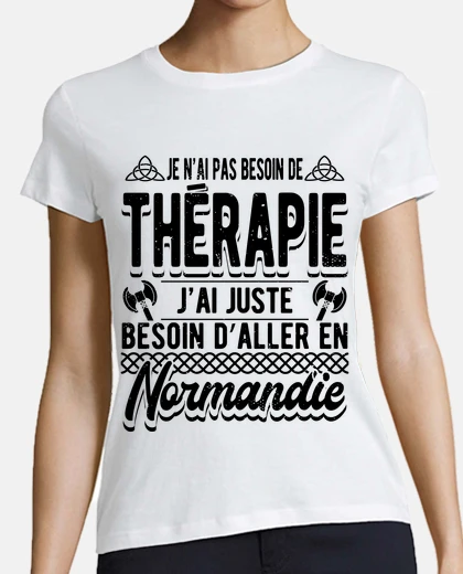 Tee-shirt Normand Humour Normande Normandie