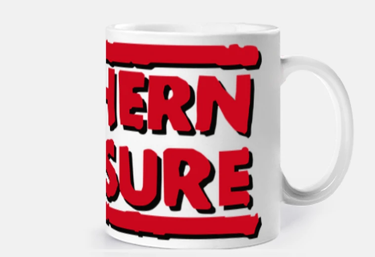 Northern Exposure rojo taza