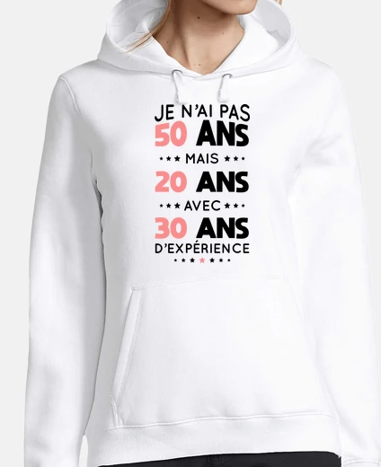 Hoodie not 50 but 20 years old with 30 years x