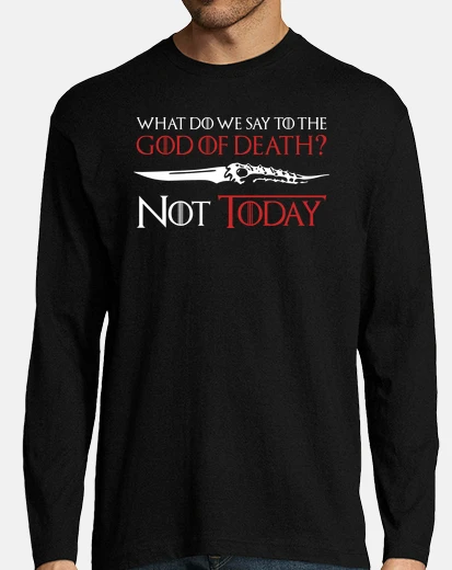 T-shirt not al day - gioco of thr one s