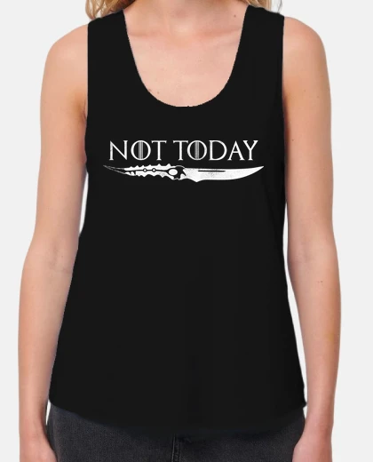 T-shirt not al day bianco