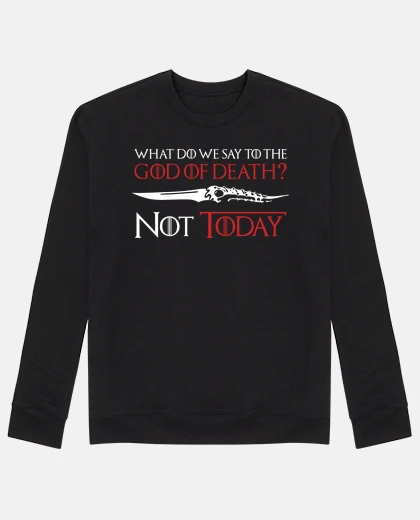 Felpa not al day (gioco of thr one )