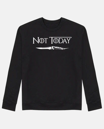 Felpa not al day (gioco of thr one )