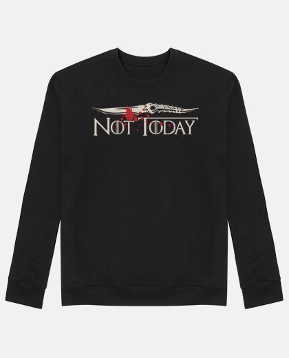 Felpa not al day (gioco of thr one )