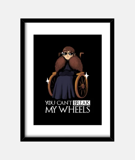 Quadro not mia ruota - stark got