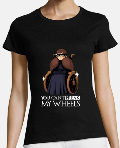 T-shirt not mia ruota - stark got