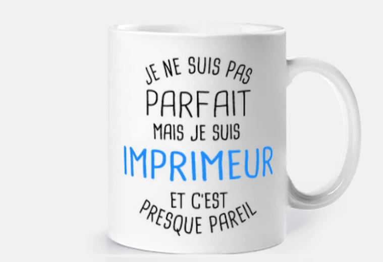 Cup not perfect but printer
