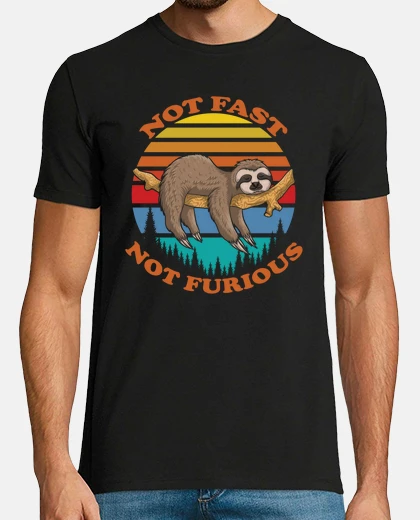 Tee-shirt not rapide not furieux