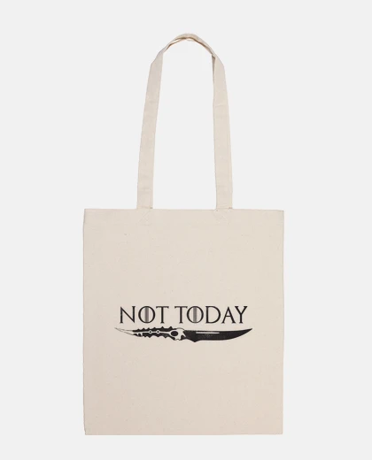 Bolsa Not Today Negro