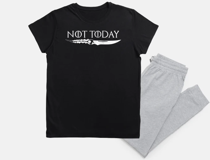 Pyjama not today white