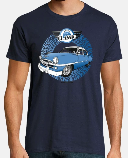 Tee-shirt not vieille, juste une voiture classique